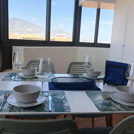 Torre Ii Palmeras Mit Seitlichem Meerblick Und Pool In