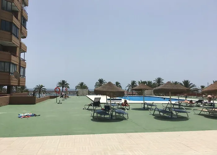 Torre Ii Palmeras Mit Seitlichem Meerblick Und Pool In