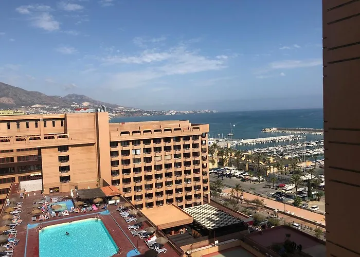 Torre Ii Palmeras Mit Seitlichem Meerblick Und Pool In * Фуэнхирола